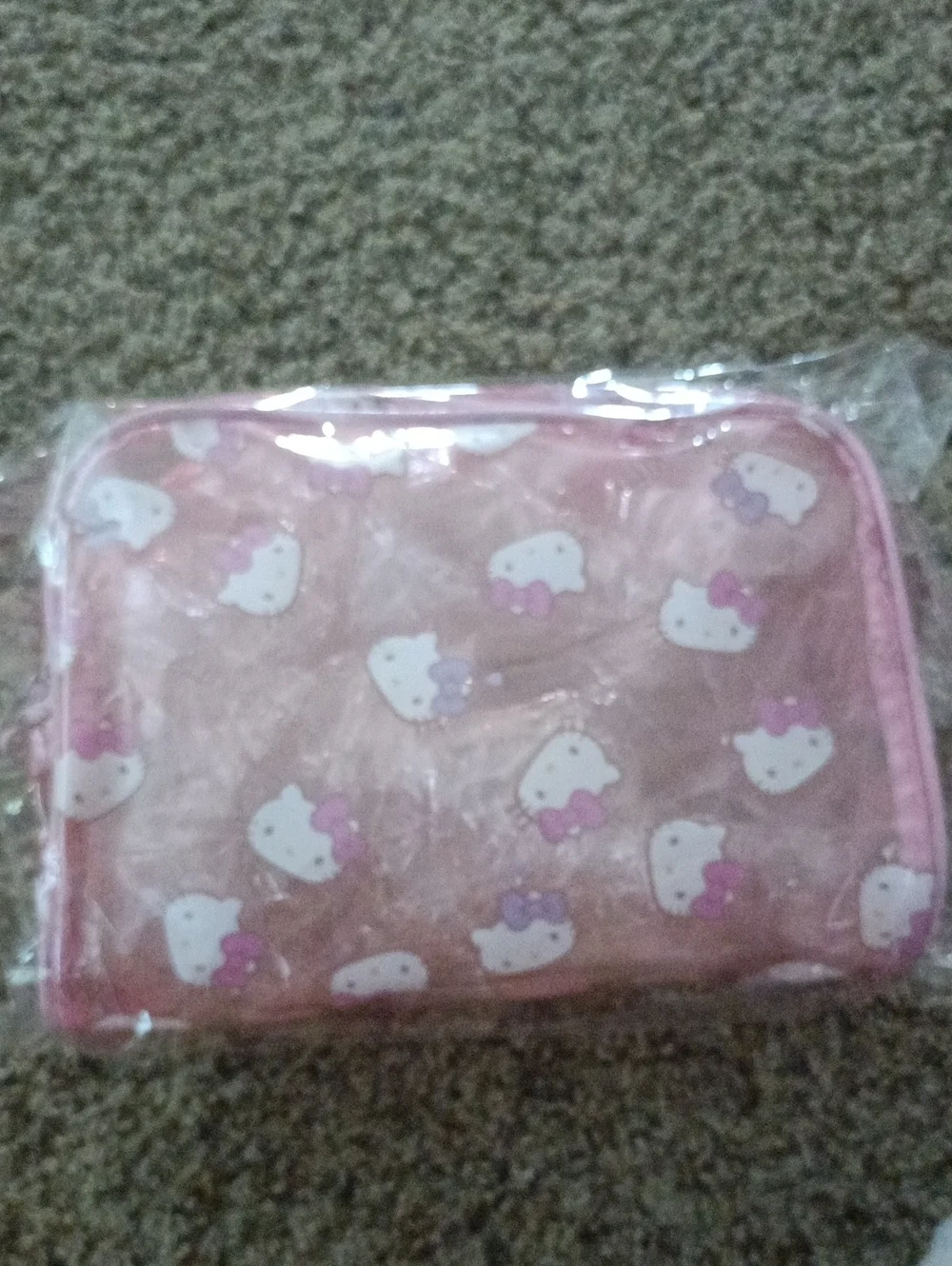 Hello Kitty Pink Kids Travel Pouch